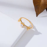 Sterling Silver Zirconium Set Women's Ring – Gifts for Her — 5