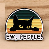 People Cat Corsage Enamel Badge – Cat Lover Gifts — 4