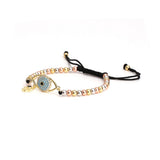 Brass Bead Micro-set Devil's Eye Bracelet – Jewelry Gift Ideas — 2