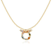 Twelve Constellations Colorful Zirconium Pendant – Jewelry Gift Ideas — 13