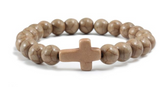 Blue Turquoise Cross Bracelet – Jewelry Gift Ideas — 10
