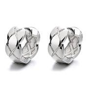 Anti-allergic Fashion Rhombus Ear Buckle – Stylish Gifts — 2