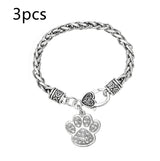 Cartoon animal footprints paw print pendant – Jewelry Gift Ideas — 3