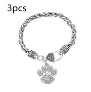 Cartoon animal footprints paw print pendant – Jewelry Gift Ideas — 3