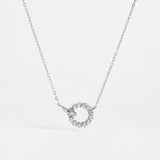 S925 Sterling Silver Ring Buckle Necklace – Jewelry Gift Ideas — 2
