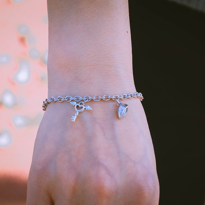 Taigang Couple Bracelet Stainless Steel Simple – Jewelry Gift Ideas — 1