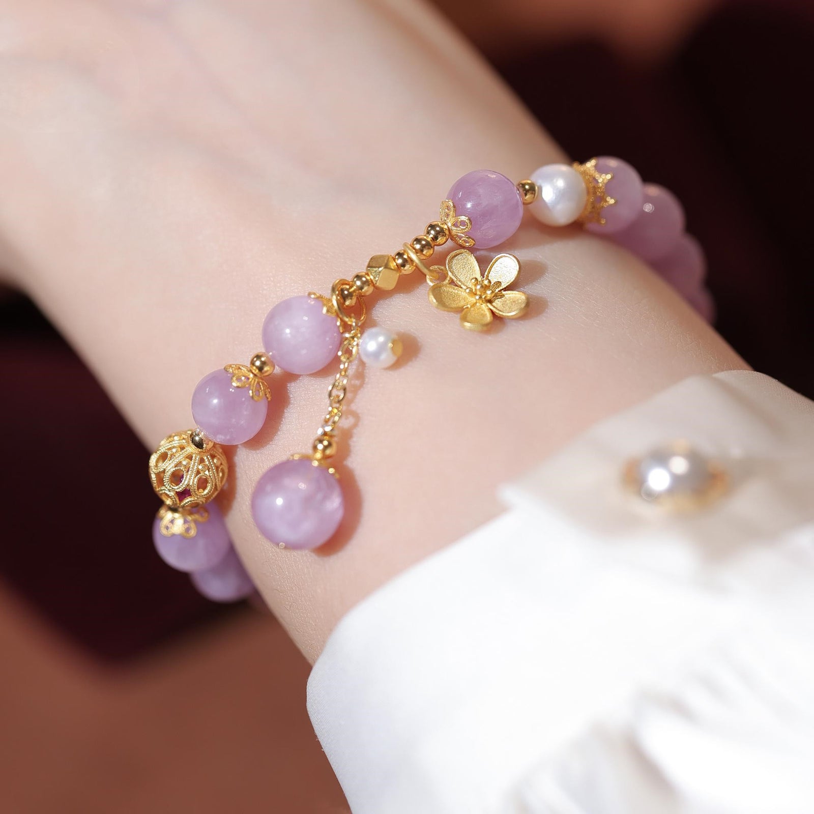 Single Circle Purple Lithium Glow String – Jewelry Gift Ideas — 1