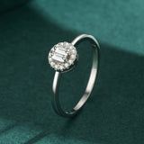 S925 Sterling Silver Fashion Diamond Ring – Stylish Gifts — 1
