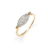 Natural Cordierite Reversed Vintage Style Ring – Stylish Gifts — 4