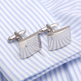 High Quality Plain Glossy Cufflinks French – Stylish Gifts — 1