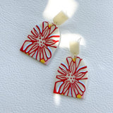 Women's Fashionable Silver Pin Plate Printed Pattern – Gifts for Her — 3