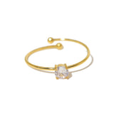Ultra-fine Micro-inlaid Adjustable Ring Stainless – Meaningful Gifts — 4