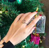 Circle pattern texture ring – Surprise Gifts — 5