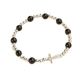 Women's Fashion Simple Cross Rosary Bracelet – Stylish Gifts — 5