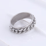 Men's Chain Stainless Steel Ring – Gifts for Him — 2