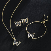 Butterfly Necklace Jewelry Set – Jewelry Gift Ideas — 3