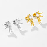 Sterling Silver Stud Earrings Simple All-match Horse – Beauty Gifts — 9