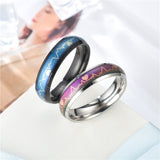 Korean Style ECG Couple Ring Stainless Steel Heartbeat – Stylish Gifts — 9