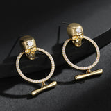 Punk Punk Skull Pendant Earrings – Jewelry Gift Ideas — 3