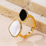 Cold Style Open Square Fashionable High-grade Ring – Stylish Gifts — 2