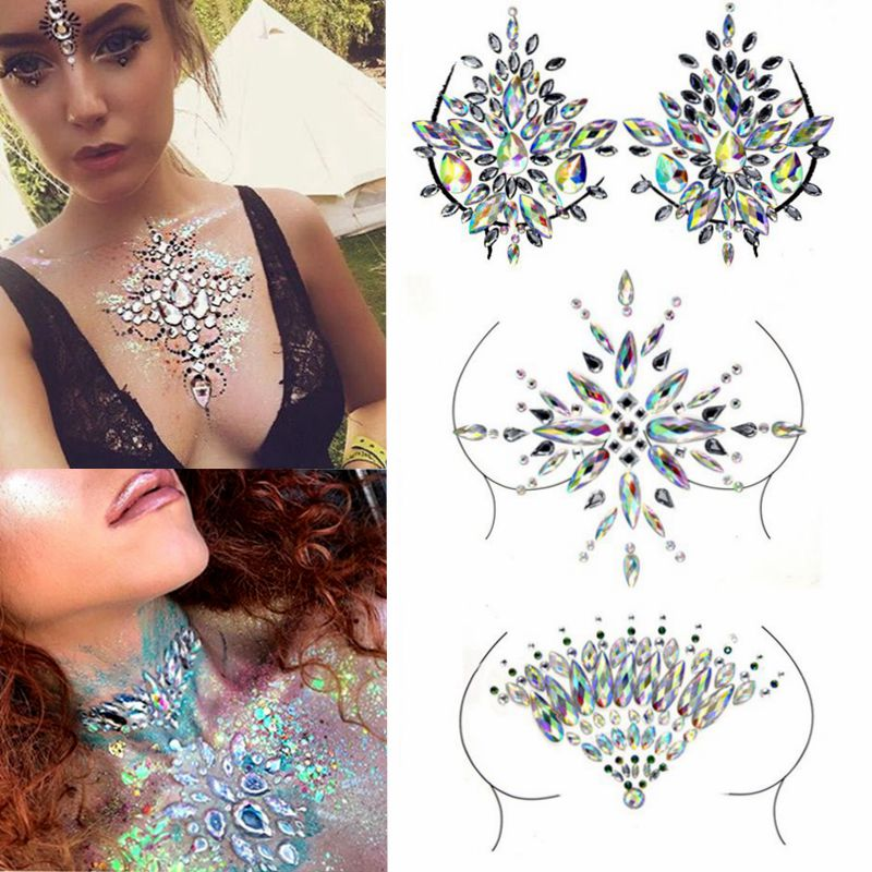 Crystal Adhesive Nipple Pasties – Meaningful Gifts — 1