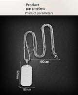 Stainless Steel Retro Pattern Pendant Personality – Jewelry Gift Ideas — 7