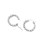 Fashion Simple Female Gold and Silver Round Earrings – Stylish Gifts — 3
