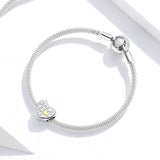 S925 Silver Love Puzzle Charm Plating Heart – Jewelry Gift Ideas — 5