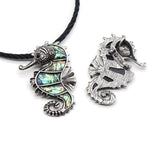 Tidal Abalone Shell Seahorse Brooch Pendant – Jewelry Gift Ideas — 5