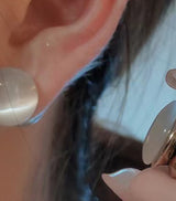 Magnetic Round Ring Earrings Simple Fashion Design – Stylish Gifts — 2