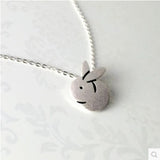 Little Rabbit Necklace Drawstring Pendant Short – Jewelry Gift Ideas — 3