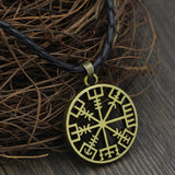 Viking Compass Men's Accessory Pendant Necklace – Jewelry Gift Ideas — 2