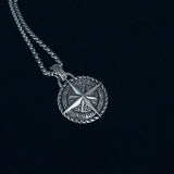 Nordic Viking Compass Stainless Steel Pendant – Jewelry Gift Ideas — 4