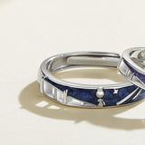 Sterling Silver Creative Enamel Gel Meteor Ring – Small Gift Ideas — 6