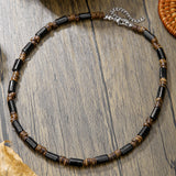 Men's Bohemian Style Simple Wood Piece Coconut – Jewelry Gift Ideas — 17