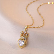 Loving Heart Zircon New Pendant Elegant Gem – Jewelry Gift Ideas — 4