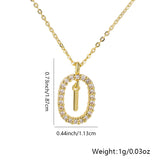 26 Letters Pendant Necklace Light Luxury – Jewelry Gift Ideas — 19