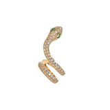 European And American Micro-set Snake-shaped Earrings – Gifts for Her — 3
