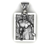 Devil's Skull Retro Marcasite Pendant – Jewelry Gift Ideas — 6