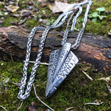 Stainless Steel Arrow Double-sided Pendant – Jewelry Gift Ideas — 1