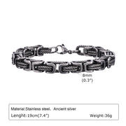 Stainless Steel Twist Handmade Chain Vintage Men – Jewelry Gift Ideas — 7