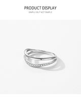 Women's Simple Double-layer Design S925 Sterling – Gifts for Her — 9
