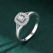 Platinum Plated Ring Women Light Luxury All Match – Gifts for Her — 1