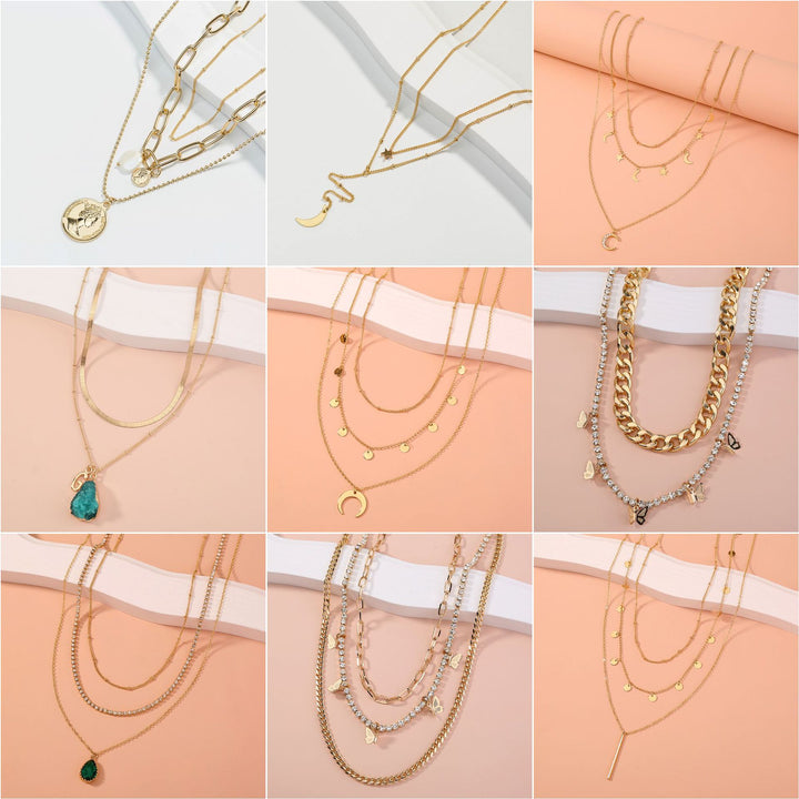 Jewelry Fashion Butterfly Tassel Multilayer – Jewelry Gift Ideas — 1