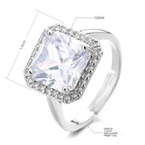 Retro Affordable Luxury Octagonal Square Ring – Special Occasion Gifts — 11