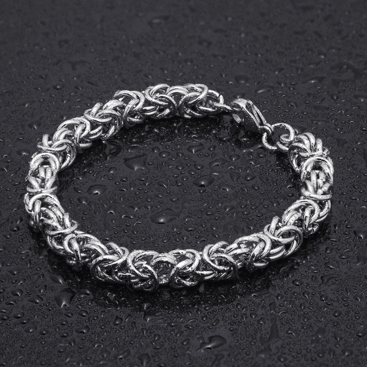 Ring Buckle Multi-ring Titanium Steel Bracelet – Jewelry Gift Ideas — 1