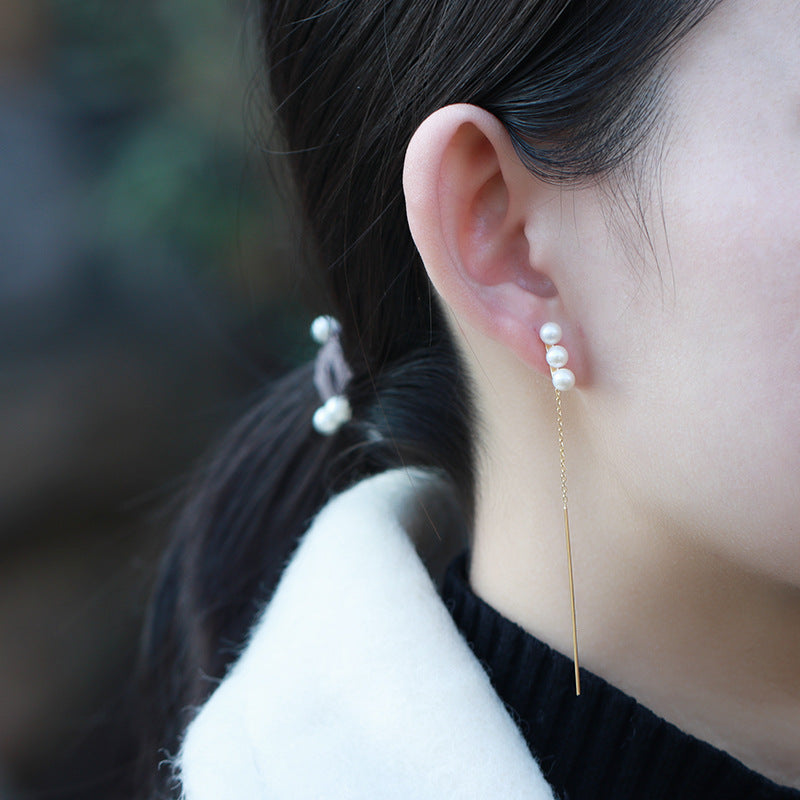 Fashion Natural Pearl Earrings – Stylish Gifts — 1