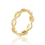 Personalized Ring With Diamond Word – Special Occasion Gifts — 3
