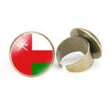 Asian National Flags Vintage Open Ring – Unique Gift Ideas — 4