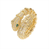 Brass Gold Plated Micro Set Diamond Bracelet Ring – Jewelry Gift Ideas — 3